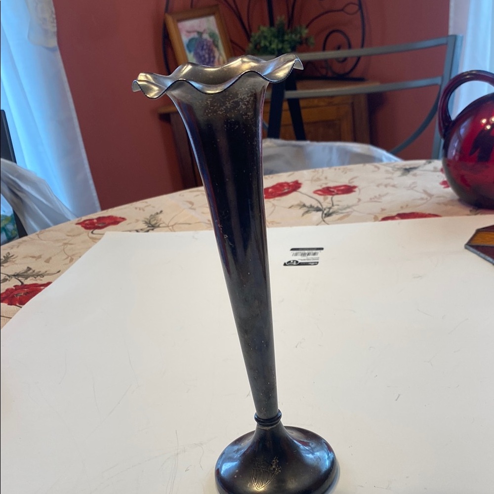 Elegant Silver Vase